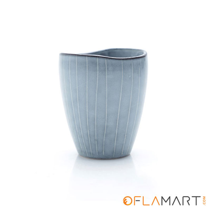 CERAMIC MEDIUM CUP WITHOUT HANDLE