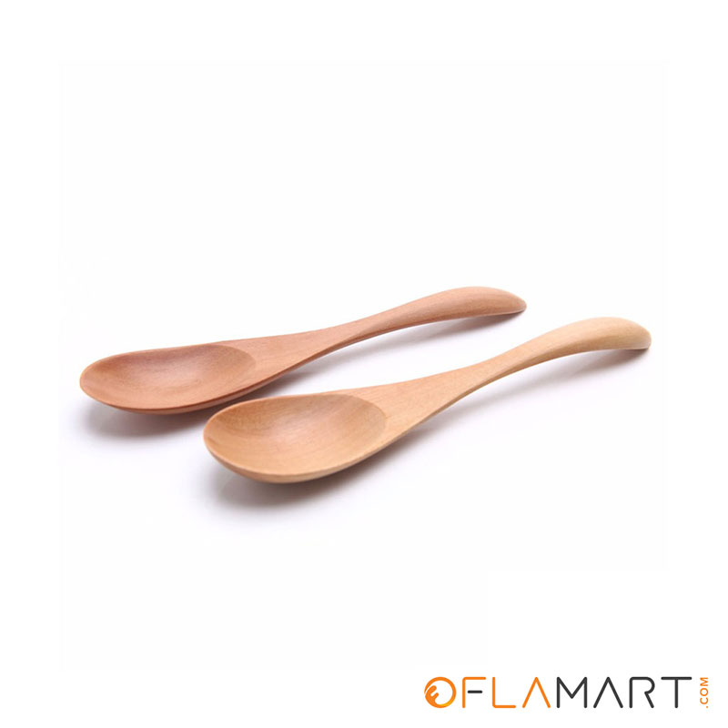 CHERRY WOOD SOUP SPOON