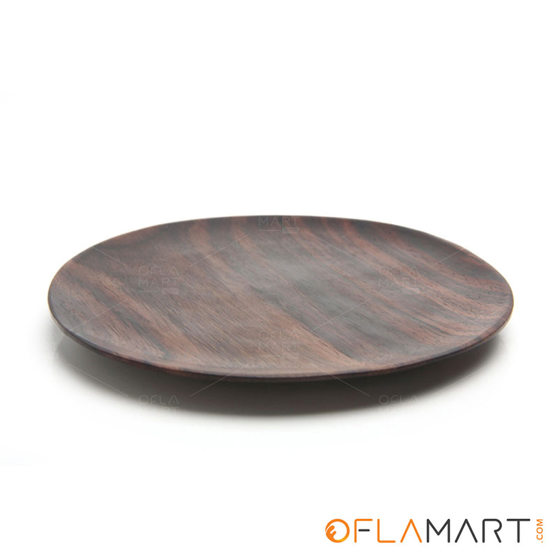 ROSEWOOD MEDIUM DINING PLATE