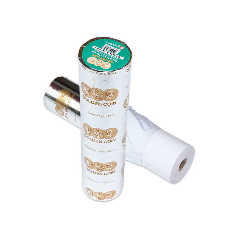 Golden Coin - Kertas Fax 210 x 30 M <br> 5 Rol