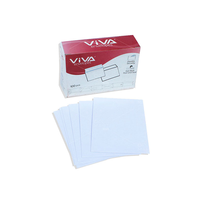 VIVA - Amplop Pendek Putih<br> 8 Kotak