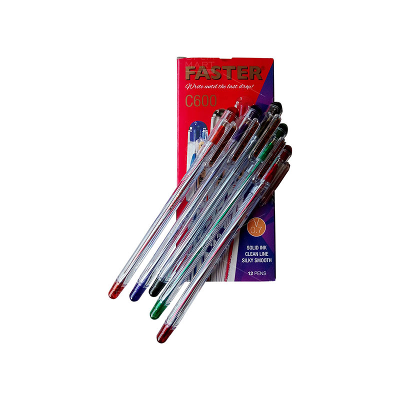 Faster - Pulpen Faster C600 <br>5 Kotak