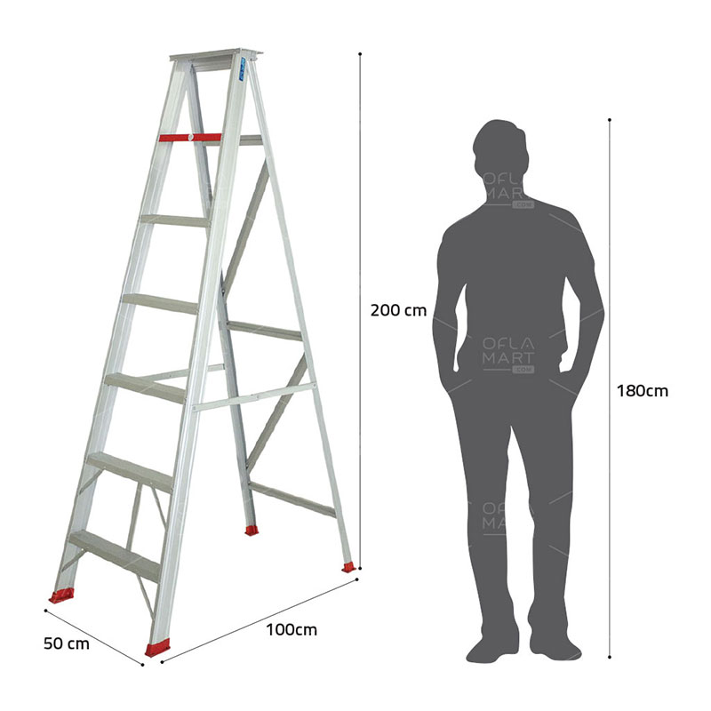   Tangga A Single Step 200 - AM Ladders 