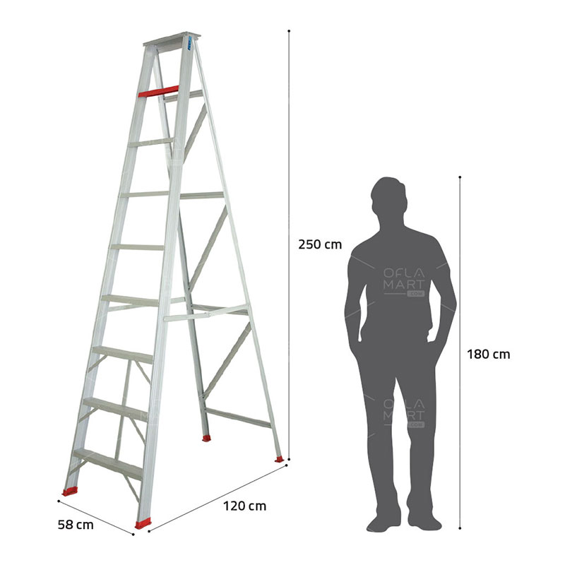  Tangga A Single Step 250 - AM Ladders 